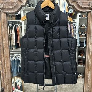 GAP WOMENS’ Midnight Black Quilted Vest